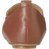 imageAmazon Essentials Womens Square Toe Soft SlipOn LoaferChestnut Brown Faux Leather