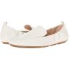 imageAmazon Essentials Womens Square Toe Soft SlipOn LoaferEcru Faux Leather