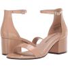 imageAmazon Essentials Womens Two Strap Ankle Strap Block Heel SandalBeige