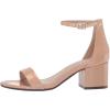 imageAmazon Essentials Womens Two Strap Ankle Strap Block Heel SandalBeige