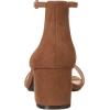 imageAmazon Essentials Womens Two Strap Ankle Strap Block Heel SandalBrown