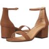 imageAmazon Essentials Womens Two Strap Ankle Strap Block Heel SandalBrown