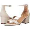 imageAmazon Essentials Womens Two Strap Ankle Strap Block Heel SandalIvory