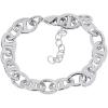 imageAmazon Essentials 14K Gold or Rhodium Plated Mariner Link BraceletSilver