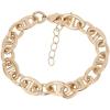 imageAmazon Essentials 14K Gold or Rhodium Plated Mariner Link BraceletYellow Gold