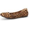 imageAmazon Essentials Womens Belice Comfortable SlipOn Ballet Flats ShoesFaux Leopard