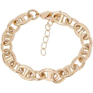imageAmazon Essentials 14K Gold or Rhodium Plated Mariner Link BraceletYellow Gold