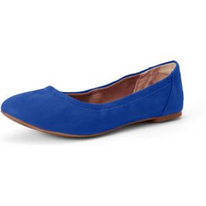 imageAmazon Essentials Womens Belice Comfortable SlipOn Ballet Flats ShoesDark Blue