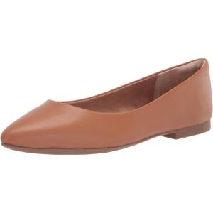 imageAmazon Essentials Womens PointedToe Ballet FlatsCamel