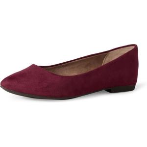 imageAmazon Essentials Womens PointedToe Ballet FlatsMaroon