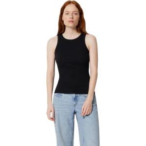 imageAmazon Essentials Womens SlimFit High Neck Ribbed TankBlack