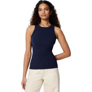 imageAmazon Essentials Womens SlimFit High Neck Ribbed TankNavy