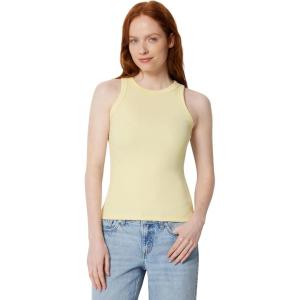 imageAmazon Essentials Womens SlimFit High Neck Ribbed TankPastel Yellow