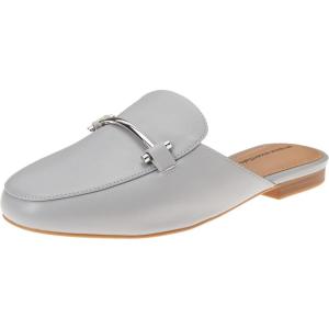 imageAmazon Essentials Womens Slip On Buckle Mule BacklessGrey