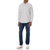 imageAmazon Essentials Mens ButtonDown Long Sleeve Casual Pocket Oxford ShirtGrey