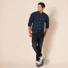 imageAmazon Essentials Mens ButtonDown Long Sleeve Casual Pocket Oxford ShirtNavy