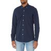 imageAmazon Essentials Mens ButtonDown Long Sleeve Casual Pocket Oxford ShirtNavy