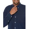 imageAmazon Essentials Mens ButtonDown Long Sleeve Casual Pocket Oxford ShirtNavy