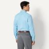 imageAmazon Essentials Mens Slim Fit Long Sleeve Wrinkle Resistant Stretch Dress ShirtSky Blue