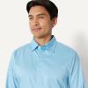 imageAmazon Essentials Mens Slim Fit Long Sleeve Wrinkle Resistant Stretch Dress ShirtSky Blue