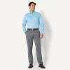 imageAmazon Essentials Mens Slim Fit Long Sleeve Wrinkle Resistant Stretch Dress ShirtSky Blue