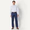 imageAmazon Essentials Mens Slim Fit Long Sleeve Wrinkle Resistant Stretch Dress ShirtWhite Pinstripe