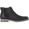 imageAmazon Essentials Mens Slip On Chelsea Ankle BootBlack Faux Leather