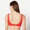 imageAmazon Essentials Womens Squareneck Swim Bikini TopBright Poppy Red