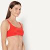 imageAmazon Essentials Womens Squareneck Swim Bikini TopBright Poppy Red