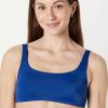 imageAmazon Essentials Womens Squareneck Swim Bikini TopDeep Blue