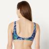 imageAmazon Essentials Womens Squareneck Swim Bikini TopDeep Blue Paisley