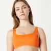 imageAmazon Essentials Womens Squareneck Swim Bikini TopOrange