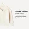 imageAmazon Essentials x Sofia Grainge Mommy amp Me Cotton Crochet Sweaters amp Tank SetsIvory