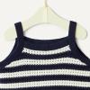 imageAmazon Essentials x Sofia Grainge Mommy amp Me Cotton Crochet Sweaters amp Tank SetsIvory Navy Polo Stripe