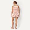 imageAmazon Essentials x Sofia Grainge Mommy amp Me Cotton Crochet Sweaters amp Tank SetsIvory Red Uneven Stripe