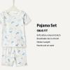 imageAmazon Essentials x Sofia Grainge Mommy and Me Short Sleeve Pajama SetIvory Whales