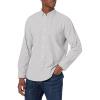 imageAmazon Essentials Mens ButtonDown Long Sleeve Casual Pocket Oxford ShirtGrey