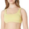 imageAmazon Essentials Womens Squareneck Swim Bikini TopLight Yellow