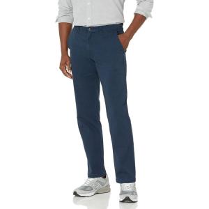 imageAmazon Essentials Mens StraightFit Casual Stretch Chino PantDark Navy