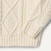 imageAmazon Essentials x Sofia Grainge Babies Toddlers and Boys Cable Crewneck SweaterIvory