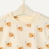 imageAmazon Essentials x Sofia Grainge Babies Toddlers and Boys TShirt and Short Play Set MultipacksIvory Elephants