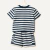 imageAmazon Essentials x Sofia Grainge Babies Toddlers and Boys TShirt and Short Play Set MultipacksIvory Navy Stripe