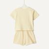 imageAmazon Essentials x Sofia Grainge Babies Toddlers and Boys TShirt and Short Play Set MultipacksLight Tan