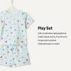 imageAmazon Essentials x Sofia Grainge Babies Toddlers and Boys TShirt and Short Play Set MultipacksPale Blue Beach