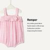imageAmazon Essentials x Sofia Grainge Baby Girls Cotton Gauze Sleeveless RomperPink Gingham