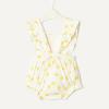 imageAmazon Essentials x Sofia Grainge Baby Girls Cotton Sleeveless Romper with RufflesIvory Lemon