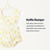 imageAmazon Essentials x Sofia Grainge Baby Girls Cotton Sleeveless Romper with RufflesIvory Lemon