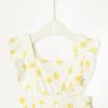 imageAmazon Essentials x Sofia Grainge Baby Girls Cotton Sleeveless Romper with RufflesIvory Lemon
