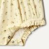imageAmazon Essentials x Sofia Grainge Baby Girls Cotton Sleeveless Romper with RufflesLight Tan Ditsy Flower