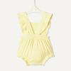imageAmazon Essentials x Sofia Grainge Baby Girls Cotton Sleeveless Romper with RufflesLight Yellow